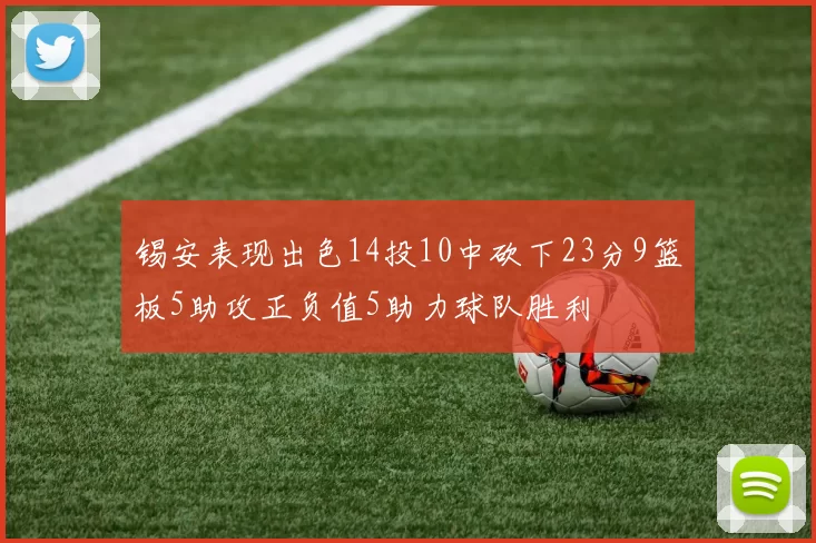 锡安表现出色14投10中砍下23分9篮板5助攻正负值5助力球队胜利